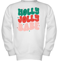 Holly Jolly Babe Christmas Shirt For Women