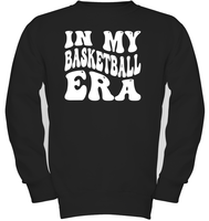 In My Basketball Era Sports Shirt Kids Fleece Pullover Sweatshirt