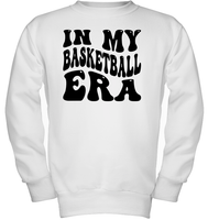 In My Basketball Era Sports Shirt Kids Fleece Pullover Sweatshirt
