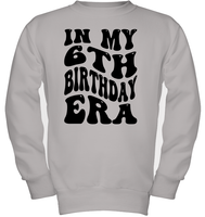 In My 6th Birthday Era Birthday Shirt Kids Tee, Hoodie, Sweatshirt