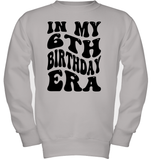 In My 6th Birthday Era Birthday Shirt Kids Tee, Hoodie, Sweatshirt