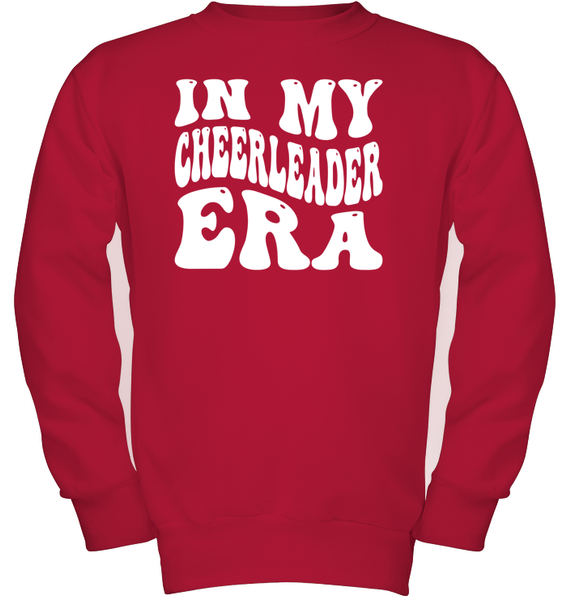 In My Cheerleader Era Sports Shirt Kids Fleece Pullover Sweatshirt