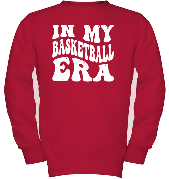 In My Basketball Era Sports Shirt Kids Fleece Pullover Sweatshirt
