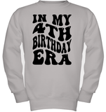 In My 4th Birthday Era Birthday Shirt Kids Tee, Hoodie, Sweatshirt