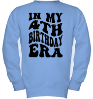 In My 4th Birthday Era Birthday Shirt Kids Tee, Hoodie, Sweatshirt