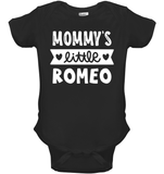 Mommy's Little Romeo Valentines Baby Onesie
