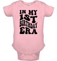 In My 1st Birthday Era Birthday Shirt Baby Onesie