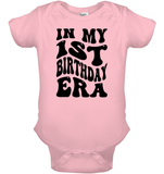 In My 1st Birthday Era Birthday Shirt Baby Onesie