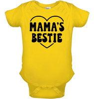 Mama's Bestie Family Shirt Onesie, Kids Tee, Hoodie, Sweatshirt