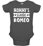 Mommy's Little Romeo Valentines Baby Onesie