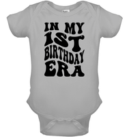 In My 1st Birthday Era Birthday Shirt Baby Onesie
