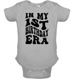 In My 1st Birthday Era Birthday Shirt Baby Onesie