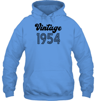 1954 Retro Vintage Birth Year Blast Unisex Heavyweight Pullover Hoodie