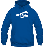 Cheer T Shirt Unisex Heavyweight Pullover Hoodie