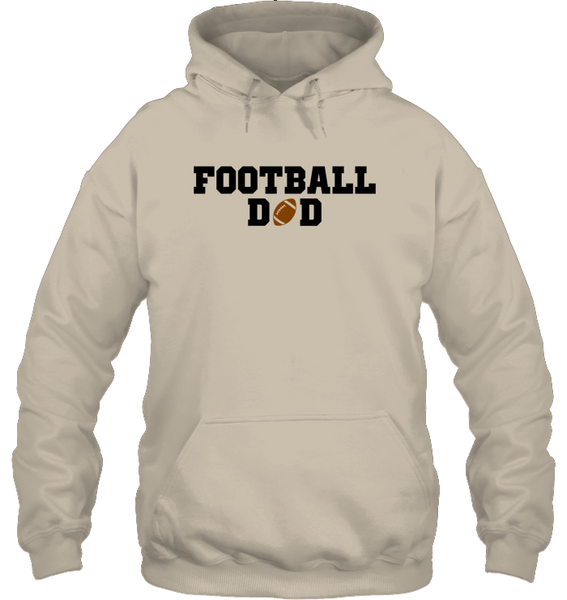 Football Dad Shirt - The Ultimate Game Day Essential Unisex Heavyweight Pullover Hoodie