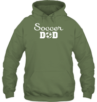 Soccer Dad Sports Shirt Unisex Heavyweight Pullover Hoodie