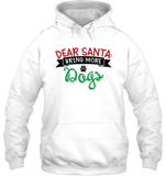 Funny Christmas Shirt For Women Dear Santa Bring More Dogs