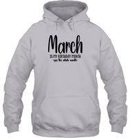 March Birthday Month Unisex Heavyweight Pullover Hoodie