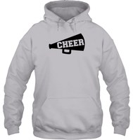 Cheer T Shirt Unisex Heavyweight Pullover Hoodie