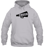 Cheer T Shirt Unisex Heavyweight Pullover Hoodie