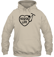 Nurse Life Nurse Shirt Unisex Heavyweight Pullover Hoodie