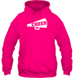 Cheer T Shirt Unisex Heavyweight Pullover Hoodie