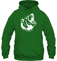 Angry Bear Shirt Unisex Heavyweight Pullover Hoodie