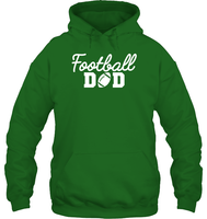 Football Dad Shirt - The Ultimate Game Day Essential Unisex Heavyweight Pullover Hoodie