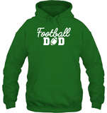 Football Dad Shirt - The Ultimate Game Day Essential Unisex Heavyweight Pullover Hoodie