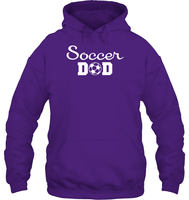 Soccer Dad Sports Shirt Unisex Heavyweight Pullover Hoodie
