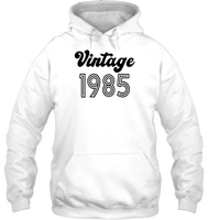 1985 Retro Vintage Birth Year Blast Unisex Heavyweight Pullover Hoodie