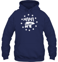 Mama Bear Family Shirt Unisex Heavyweight Pullover Hoodie