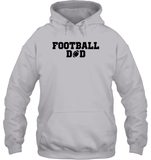 Football Dad Shirt - The Ultimate Game Day Essential Unisex Heavyweight Pullover Hoodie