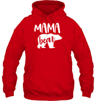 Mama Bear Family Shirt Unisex Heavyweight Pullover Hoodie