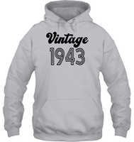 1943 Retro Vintage Birth Year Blast Unisex Heavyweight Pullover Hoodie