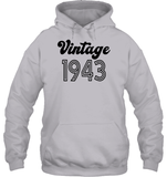 1943 Retro Vintage Birth Year Blast Unisex Heavyweight Pullover Hoodie