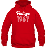 1967 Retro Vintage Birth Year Blast Unisex Heavyweight Pullover Hoodie
