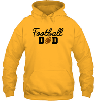 Football Dad Shirt - The Ultimate Game Day Essential Unisex Heavyweight Pullover Hoodie