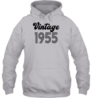 1955 Retro Vintage Birth Year Blast Unisex Heavyweight Pullover Hoodie