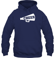 Cheer T Shirt Unisex Heavyweight Pullover Hoodie