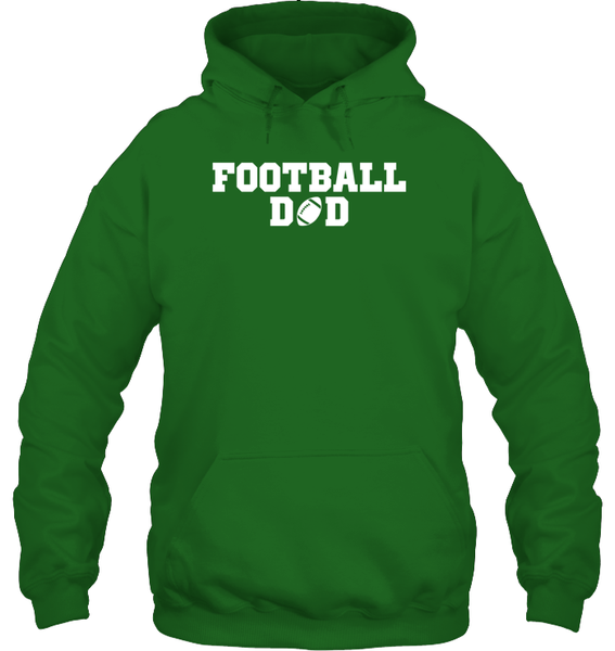 Football Dad Shirt - The Ultimate Game Day Essential Unisex Heavyweight Pullover Hoodie