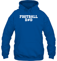Football Dad Shirt - The Ultimate Game Day Essential Unisex Heavyweight Pullover Hoodie