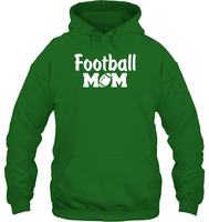 Football Mom Shirt - Celebrate Your Team Spirit Unisex Heavyweight Pullover Hoodie