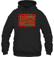Merry Christmas Shirt Cheetah Print For Women