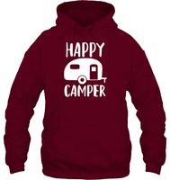 Happy Camper Unisex Heavyweight Pullover Hoodie