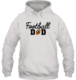 Football Dad Shirt - The Ultimate Game Day Essential Unisex Heavyweight Pullover Hoodie