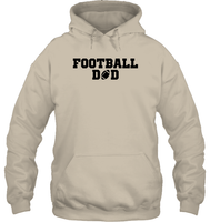 Football Dad Shirt - The Ultimate Game Day Essential Unisex Heavyweight Pullover Hoodie