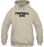 Football Dad Shirt - The Ultimate Game Day Essential Unisex Heavyweight Pullover Hoodie