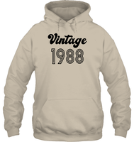 1988 Retro Vintage Birth Year Blast Unisex Heavyweight Pullover Hoodie