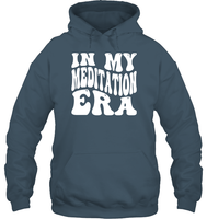 In My Meditation Era Unisex Heavyweight Pullover Hoodie